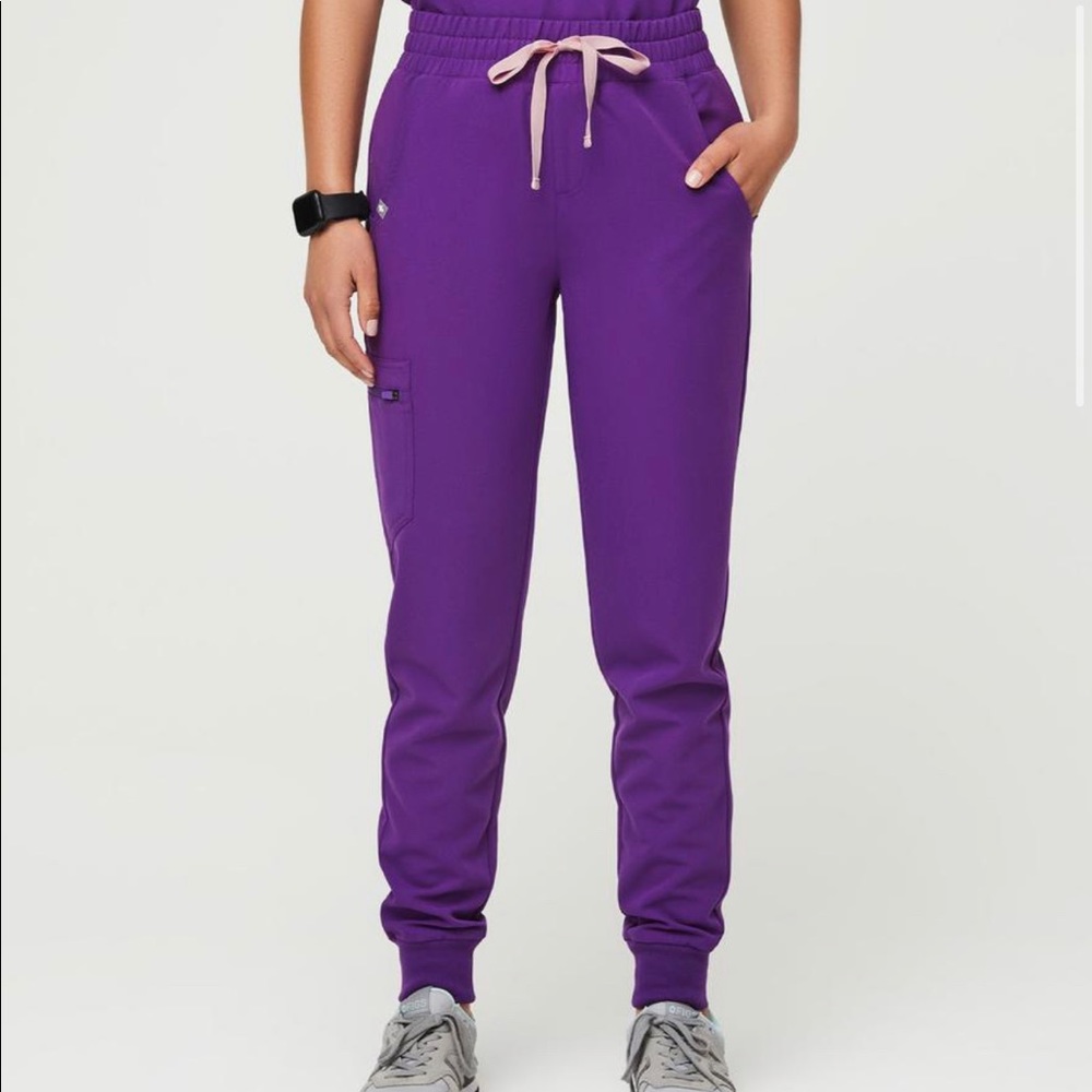 Purple Figs Scrubs Set